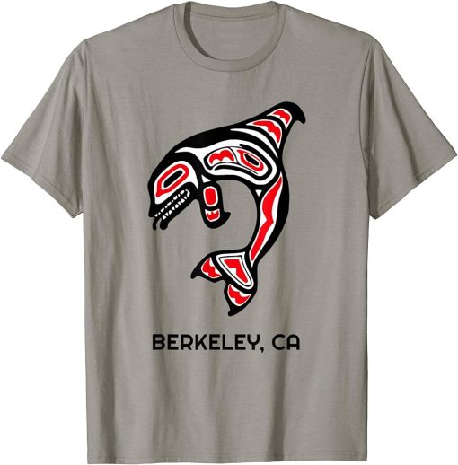 Berkeley, California Native American Orca Killer Whales Gift T-Shirt