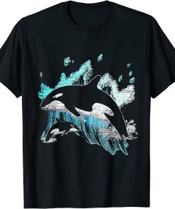 Killer Whale Ocean Swim Cool Animal Creature Orca T-Shirt